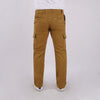 RRJ Men's Basic Non-Denim Cargo Pants Mid-Rise Fitting 176849 (Brown)
