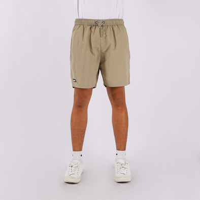 RRJ Men's Basic Non-Denim Board Short 171759 (Taupe)