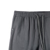 RRJ Men's Basic Non-Denim Trouser Pants Mid-Rise Fitting 176017 (Gray)