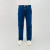 RRJ Men's Basic Denim Pants Superskinny Fitting Mid-Rise 174990 (Dark Shade)