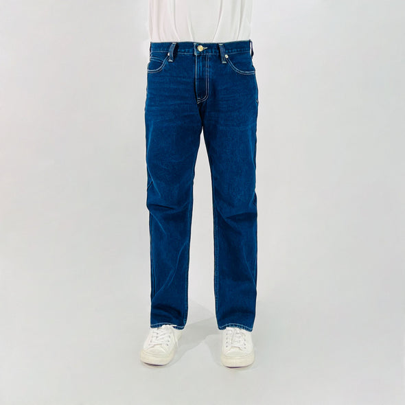 RRJ Men's Basic Denim Pants Superskinny Fitting Mid-Rise 174990 (Dark Shade)