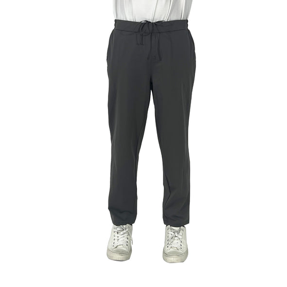 RRJ Men's Basic Non-Denim Jogger Pants  Mid-Rise 182475 (Dark Gray)