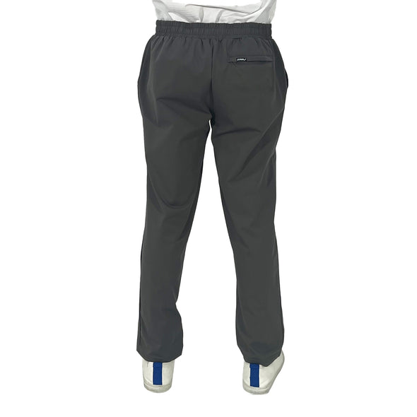 RRJ Men's Basic Non-Denim Jogger Pants  Mid-Rise 182475 (Dark Gray)
