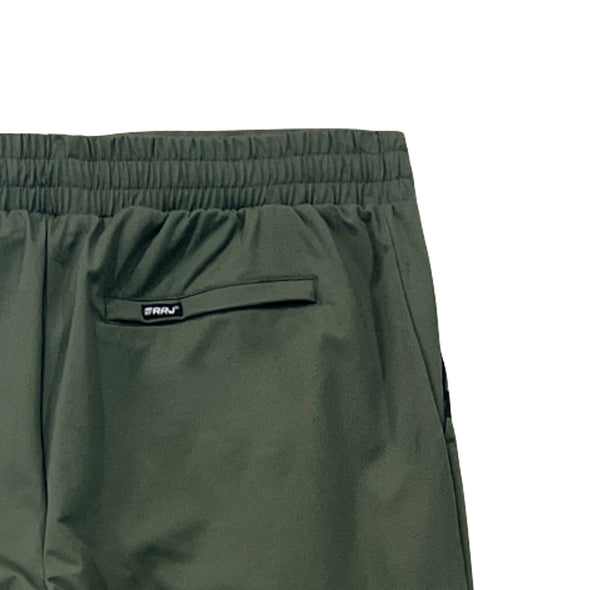 RRJ Men's Basic Non-Denim Jogger Pants  Mid-Rise 182475 (Green)