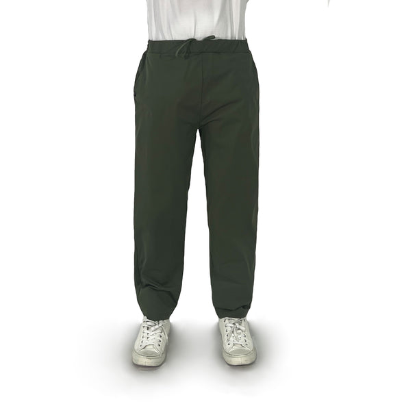 RRJ Men's Basic Non-Denim Jogger Pants  Mid-Rise 182475 (Green)