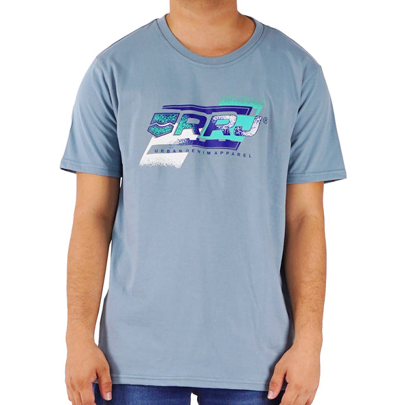 RRJ Men's Basic Tees Semibody Fitting 178094-U (Citadel)