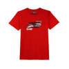 RRJ Men's Basic Tees Semibody Fitting 178094-U (Red)