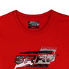 RRJ Men's Basic Tees Semibody Fitting 178094-U (Red)