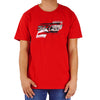 RRJ Men's Basic Tees Semibody Fitting 178094-U (Red)