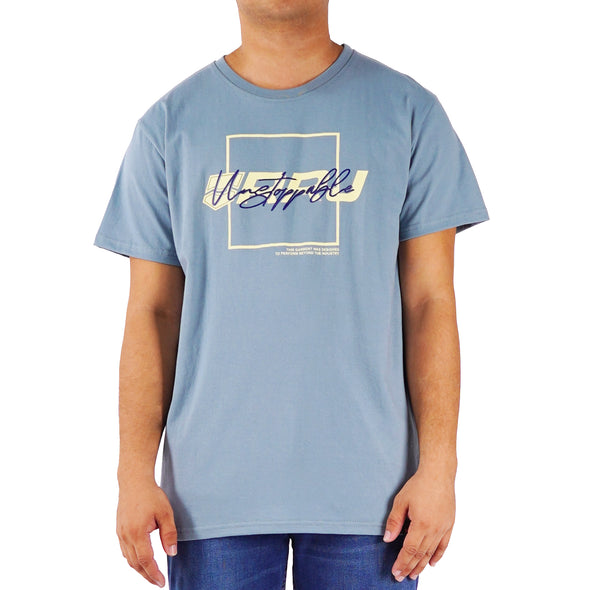 RRJ Men's Basic Tees Semibody Fitting 176174-U (Citadel)