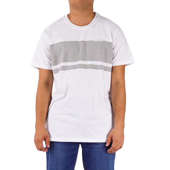 RRJ Men's Basic Tees Semibody Fitting 174847-U (White)