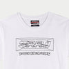 RRJ Men's Basic Tees Semibody Fitting 177473-U (White)