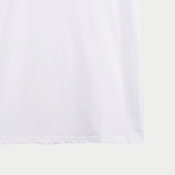 RRJ Men's Basic Tees Semibody Fitting 177473-U (White)