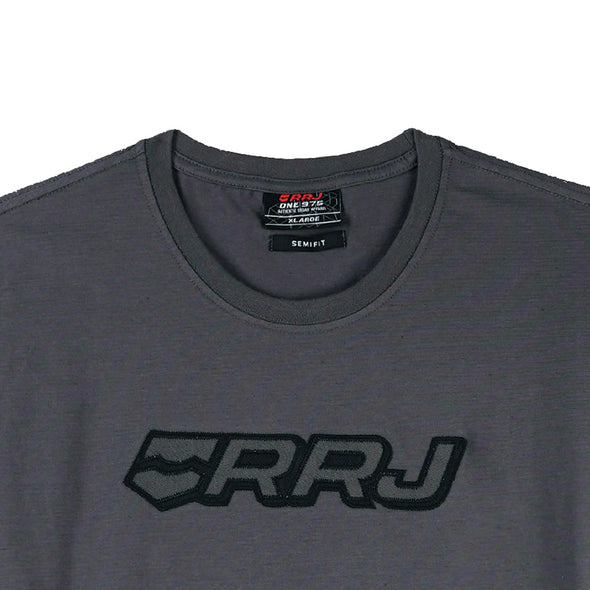 RRJ Men's Basic Tees Semibody Fitting 120712 (Dark Gray)