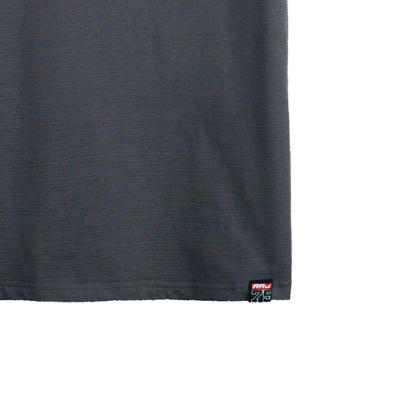 RRJ Men's Basic Tees Semibody Fitting 120712 (Dark Gray)