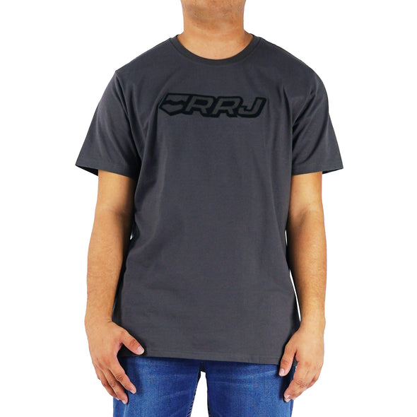 RRJ Men's Basic Tees Semibody Fitting 120712 (Dark Gray)