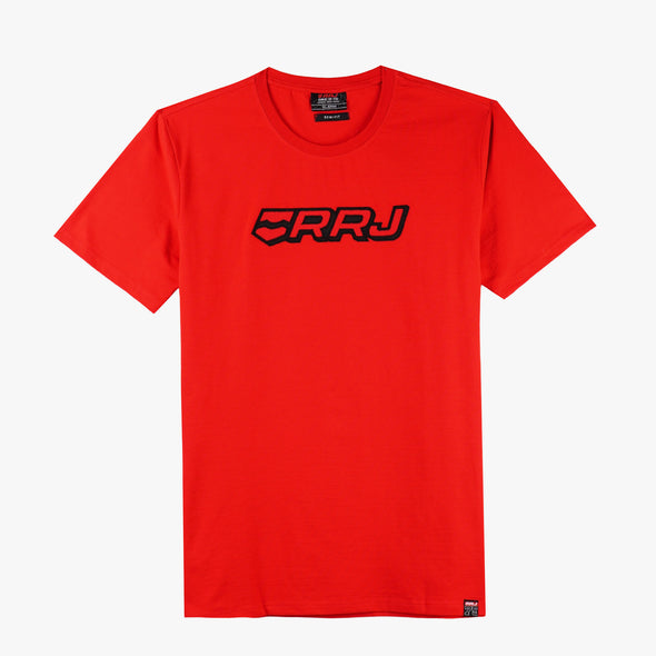RRJ Men's Basic Tees Semibody Fitting 120712 (Red)