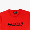 RRJ Men's Basic Tees Semibody Fitting 120712 (Red)