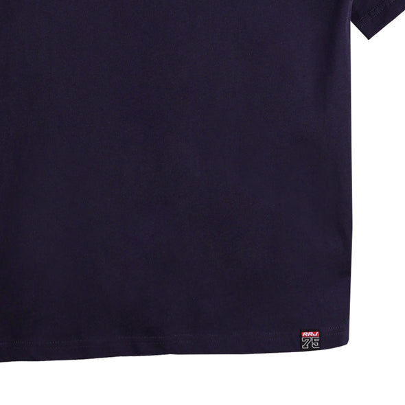 RRJ Men's Basic Tees Oversized Fitting 134499 (Navy)