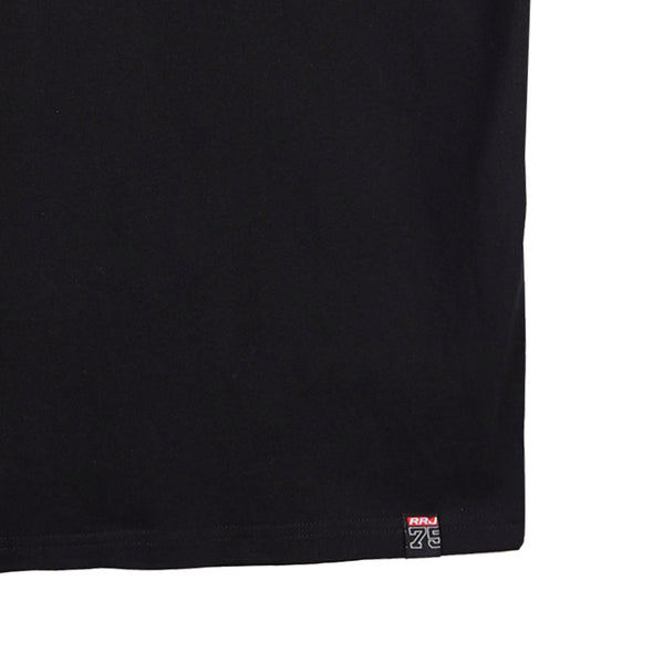 RRJ Men's Basic Tees Oversized Fitting 134499 (Black)