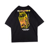 RRJ Men's Basic Tees Oversized Fitting 134499 (Black)