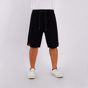 RRJ Men's Basic Non-Denim Jogger Pants  Mid-Rise 175678 (Black)
