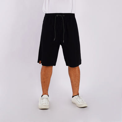 RRJ Men's Basic Non-Denim Jogger Pants  Mid-Rise 175678 (Black)