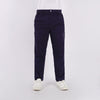 RRJ Men's Basic Non-Denim Trouser Pants Mid-Rise Fitting 182956 (Navy)