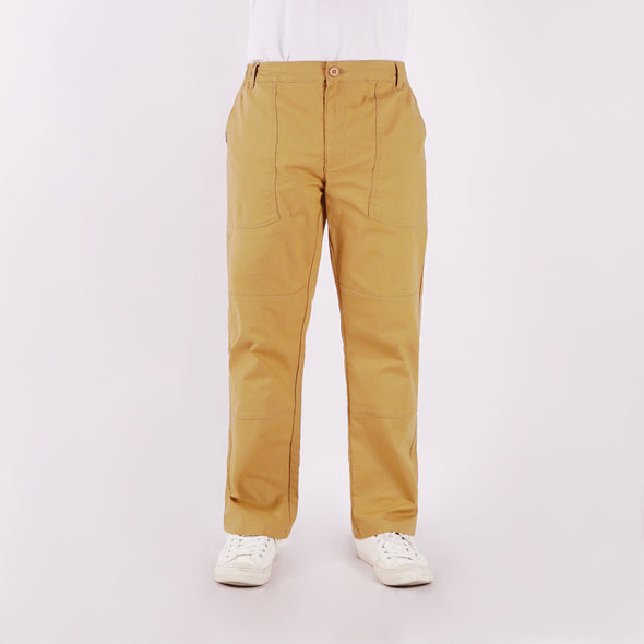 RRJ Men's Basic Non-Denim Chino Pants 182977 (Beige)