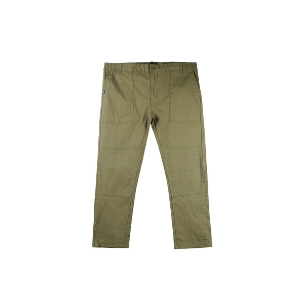 RRJ Men's Basic Non-Denim Chino Pants 182977 (Green)