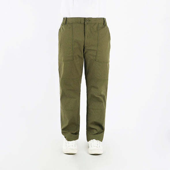 RRJ Men's Basic Non-Denim Chino Pants 182977 (Green)