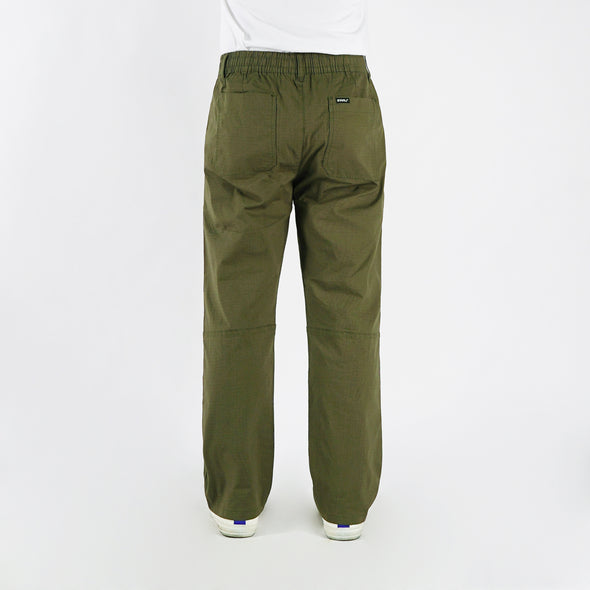 RRJ Men's Basic Non-Denim Chino Pants 182977 (Green)
