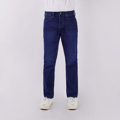 RRJ Men's Basic Denim Pants Skinny Fitting Mid-Rise 175002 (Medium Shade)