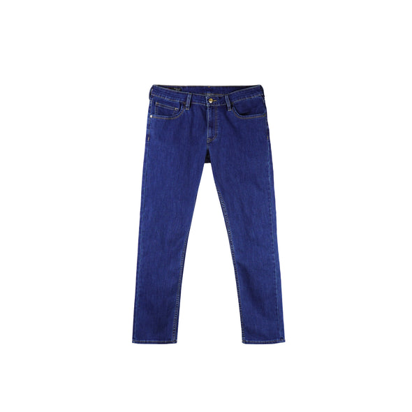 RRJ Men's Basic Denim Pants Skinny Fitting Mid-Rise 178518-U (Medium Shade)