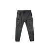 RRJ Men's Basic Non-Denim Cargo Pants Mid-Rise Fitting 177227 ( Dark Gray)