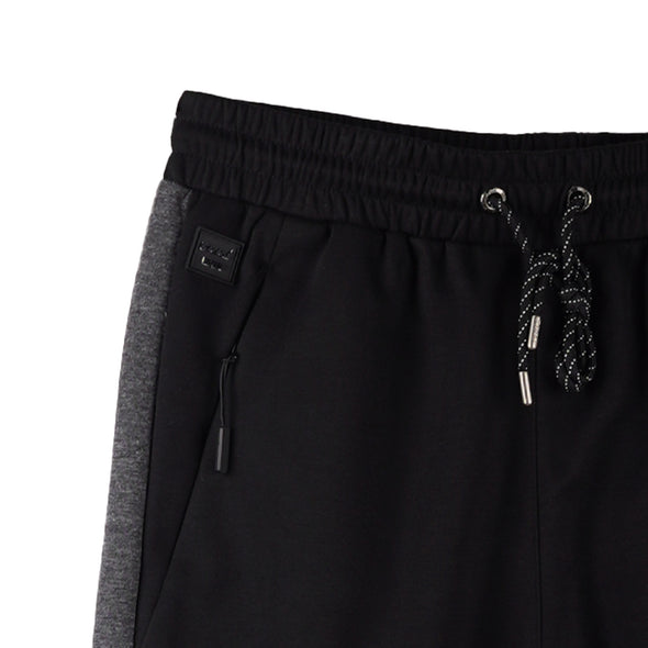 RRJ Men's Basic Non-Denim Jogger Pants  Mid-Rise 1717707 (Black)