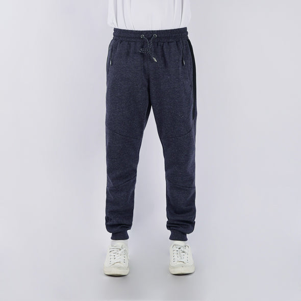 RRJ Men's Basic Non-Denim Jogger Pants  Mid-Rise 1717707 (Dark Navy)