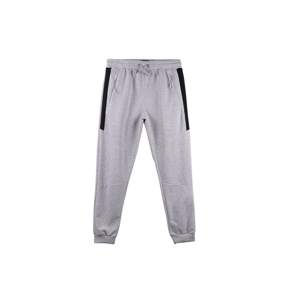 RRJ Men's Basic Non-Denim Jogger Pants Mid-Rise 171707 (Light Gray)