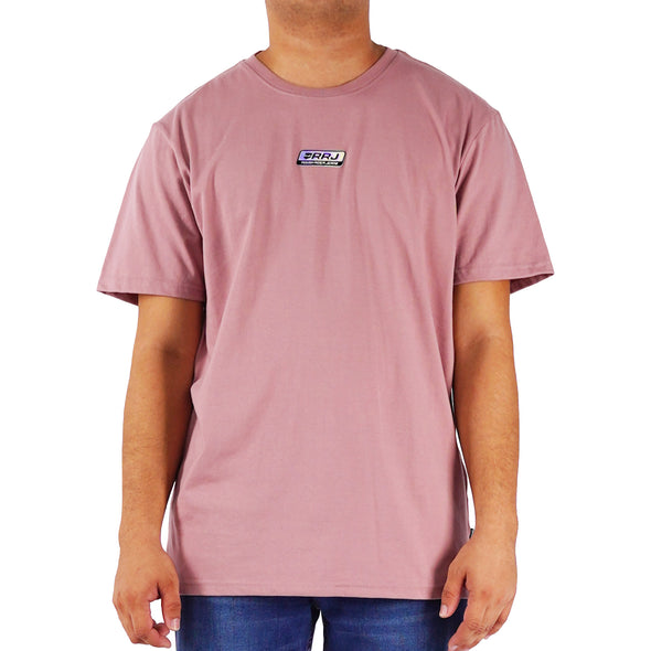 RRJ Men's Basic Tees Semibody Fitting 175150-U (Wood Rose)
