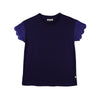 RRJ Ladies Basic Tees Regular Fitting 132703 (Navy)