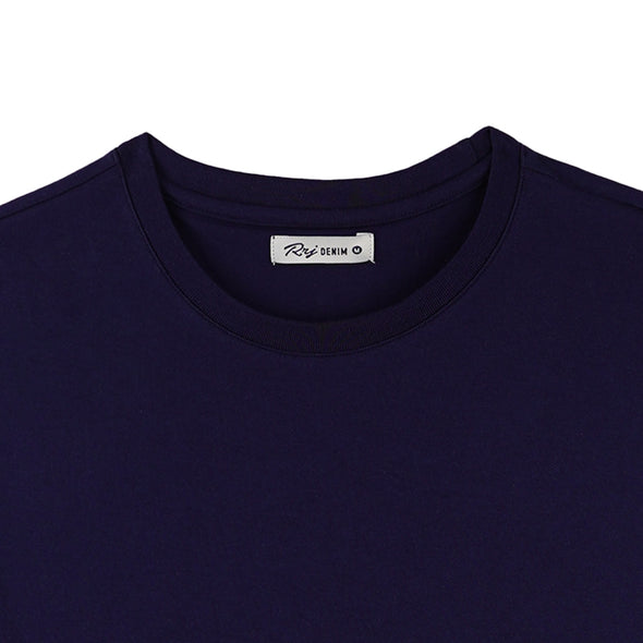 RRJ Ladies Basic Tees Regular Fitting 132703 (Navy)