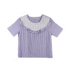 RRJ Ladies Basic Woven Shirt Boxy Fitting 171408 (Blue)