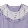 RRJ Ladies Basic Woven Shirt Boxy Fitting 171408 (Blue)