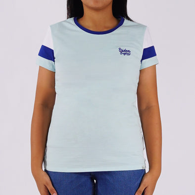RRJ Ladies Basic Tees Regular Fitting 134683 (Blue)