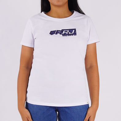 RRJ Ladies Basic Tees Regular Fitting 129372 (White)