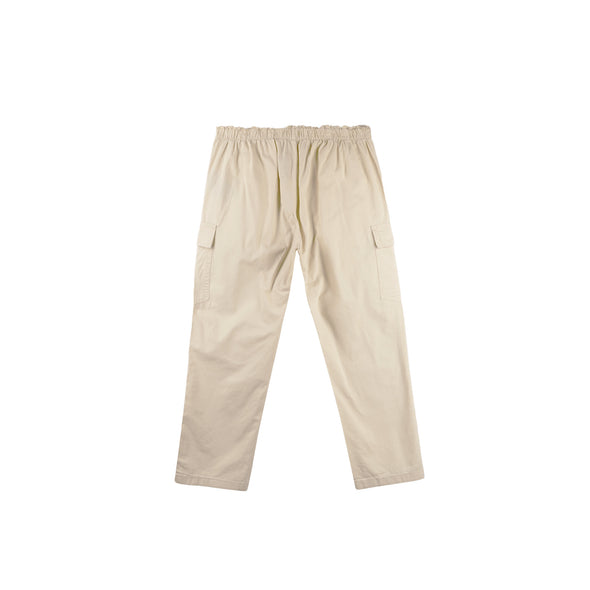 RRJ Ladies Basic Non-Denim Cargo Pants Mid-Rise Fitting 180711 (Light Beige)