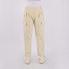 RRJ Ladies Basic Non-Denim Cargo Pants Mid-Rise Fitting 180711 (Light Beige)