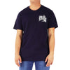 RRJ Men's Basic Tees Semibody Fitting 177460-U (Navy)