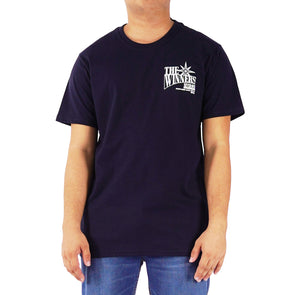 RRJ Men's Basic Tees Semibody Fitting 177460-U (Navy)