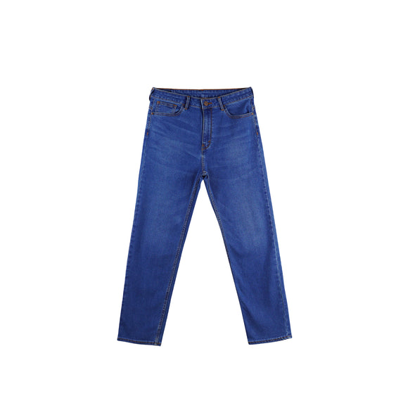 RRJ Ladies Basic Denim Mom Jeans 177239-U (Light Shade)